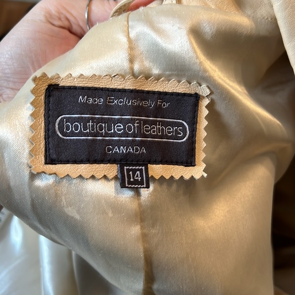 Boutique of Leathers Leather Jacket size 14 - Picture 9 of 9